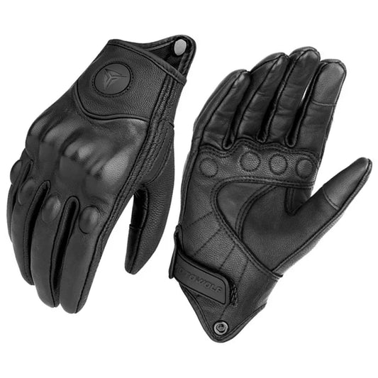 Revvved Life Leather Motorbike Gloves